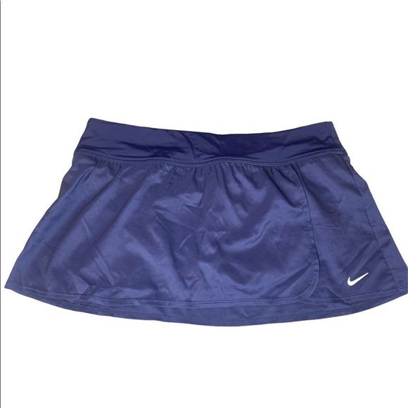 Nike Dresses & Skirts - Nike Women’s Navy Lined Mini Tennis Skirt Size M